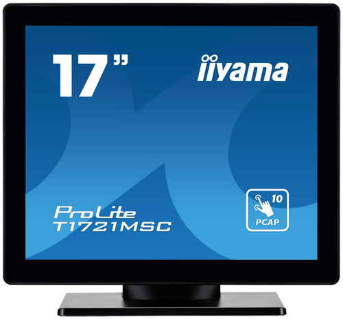 iiyama ProLite T1721MSC-B2, 1280 x 1024 pixels, 17" Touch LED Monitor