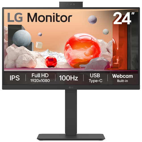 LG (24BA850-B.AEK) 23.8", 1920 x 1080 pixels, Full HD, Monitor