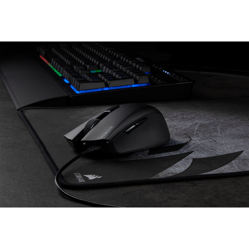 Corsair Harpoon RGB Pro, Right-hand, Optical, USB Type-A, 12000 DPI, Mouse