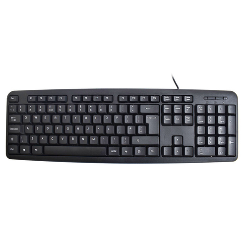 Fairline 6090-780, SLIM 105 KEY USB KEYBOARD BLACK