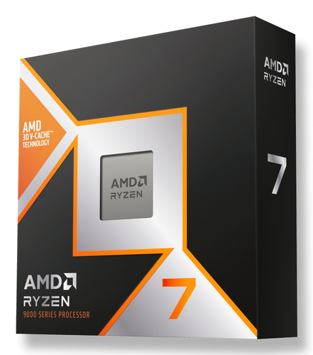 AMD Ryzen 7 9800X3D, Socket AM5, AMD 9800X3D, 4.7 GHz Processor