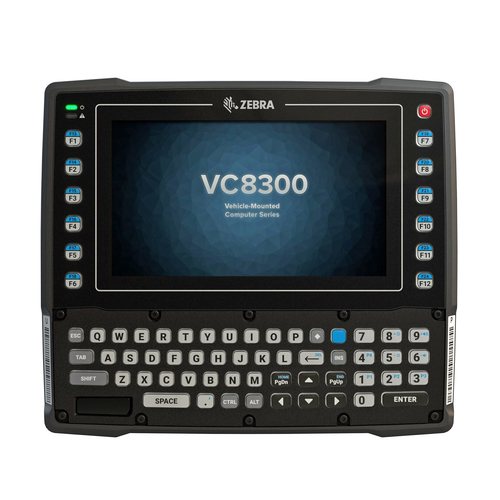 Zebra VC8300 rugged vehicle mount computer, black, 8" capacitive touchscreen