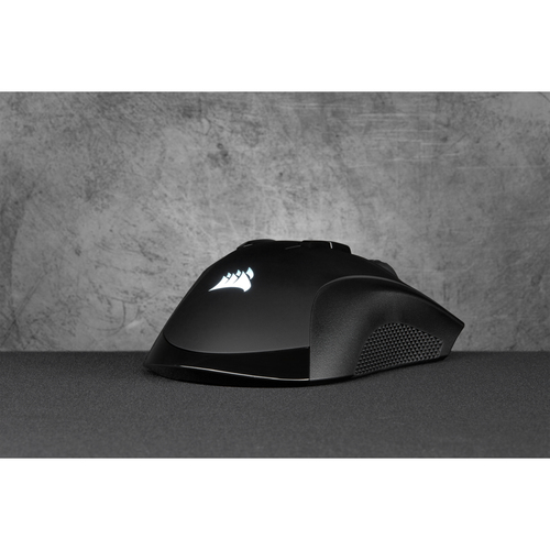 Corsair IRONCLAW RGB, Right-hand, Optical, RF Wireless+Bluetooth 18000 DPI Mouse