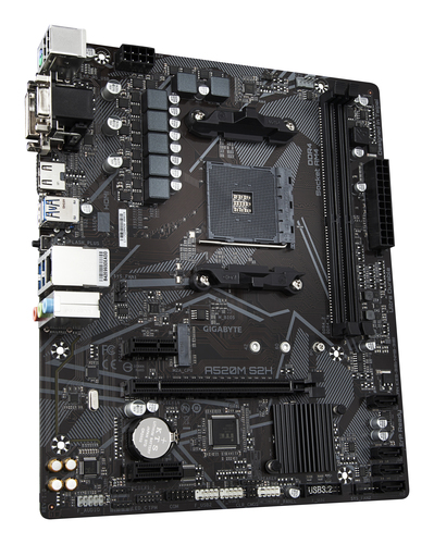 Gigabyte A520M S2H Micro ATX AM4 Motherboard