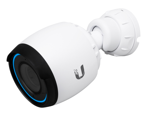 Ubiquiti UVC-G4-PRO showing adjustable wall mount installation