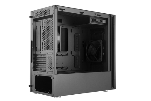 Cooler Master Silencio S400, micro ATX, Mini-ITX, Plastic, Steel Midi Tower Case