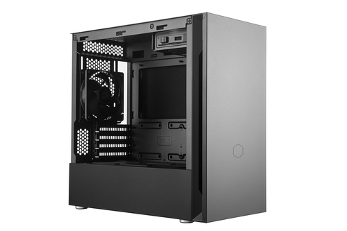 Cooler Master Silencio S400, micro ATX, Mini-ITX, Plastic, Steel Midi Tower Case