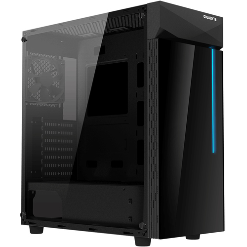 GIGABYTE C200, ATX, micro ATX, Mini-ITX, Glass, Plastic, Steel Midi Tower Case