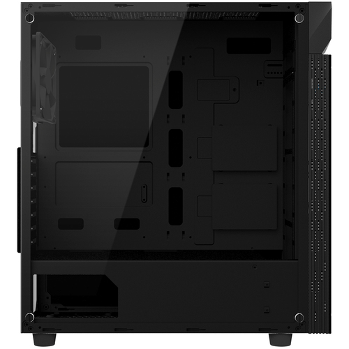 GIGABYTE C200, ATX, micro ATX, Mini-ITX, Glass, Plastic, Steel Midi Tower Case