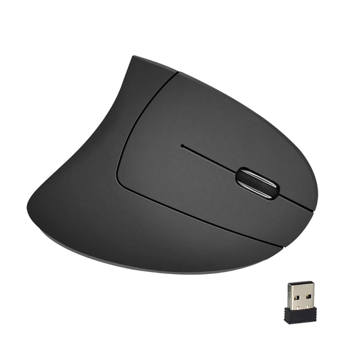 JLC RH right-hand wireless mouse top angle view