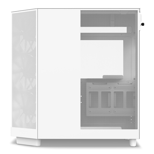 NZXT H6 Air Flow, ATX, micro ATX, MiniITX Steel, Tempered glass, Midi Tower Case