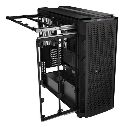 Corsair 9000D RGB AIRFLOW, ATX, Stainless steel, Tempered glass, Full Towe Case
