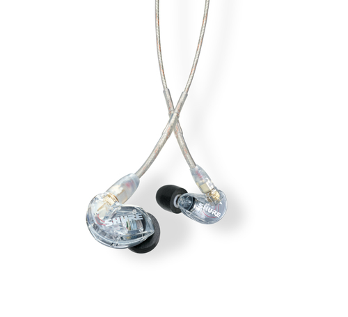 Shure SE215 Pro, Wired 22 - 17000 Hz Studio Headset/Earphones Transparent