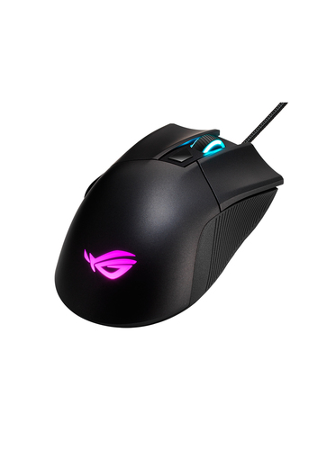 ASUS ROG Gladius II Core, Right-hand, Optical, USB Type-A, 6200 DPI, Mouse