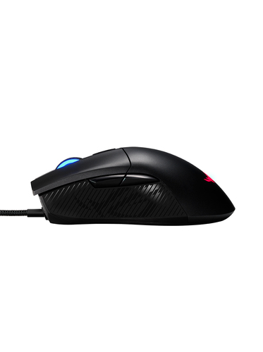 ASUS ROG Gladius II Core, Right-hand, Optical, USB Type-A, 6200 DPI, Mouse