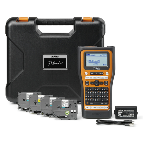 Brother PT-E560BTSP, 180x180 DPI, 30mm/sec, Thermal Transfer Label Printer