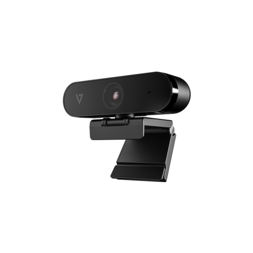 V7 UHD 4K Webcam 8MP USB 3.0 Autofocus 90fps AI Tracking Microphone Black