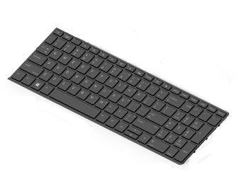 HP L01027-B31 US International Keyboard backlit For HP/ProBook 470 G5, Black