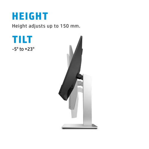 HP E24mv G4 FHD Conferencing Monitor, (23.8"), 1920 x 1080 pixels, LCD