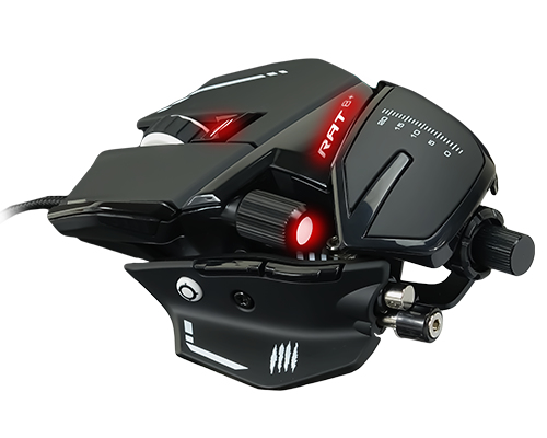 Mad Catz R.A.T. 8+, Right-hand, Optical, USB Type-A, 16000 DPI Mouse