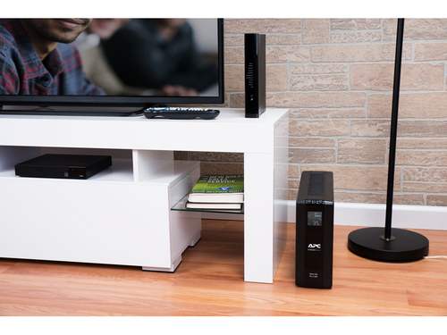 APC Back-UPS Pro connected to computer and external devices