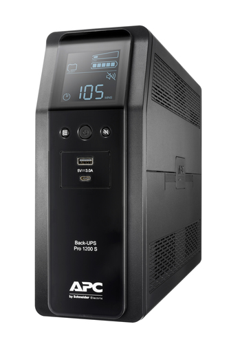 APC Back UPS Pro black tower UPS full height product image