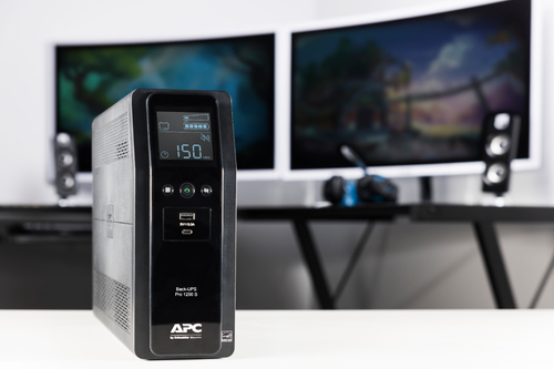 APC Back UPS Pro 230V UPS with USB Type A and Type C charging ports