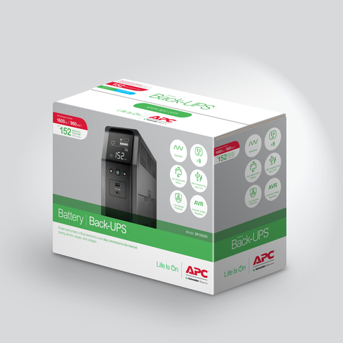 APC Back UPS Pro 1600VA UPS battery compartment view