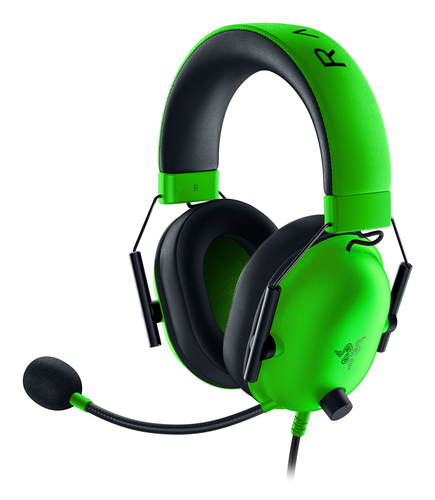 Razer BlackShark V2 X, Wired, 12 - 28000 Hz, Headset/Headphones, Gaming, Green
