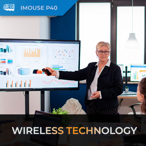 Adesso iMouse P40, RF, USB Mouse