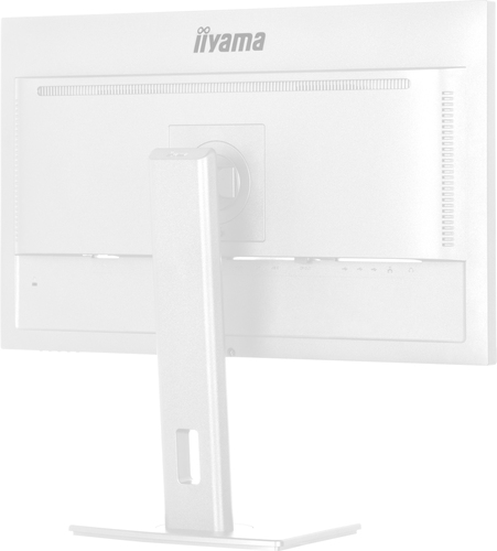 iiyama ProLite 27 inch Full HD monitor rear view with clean panel