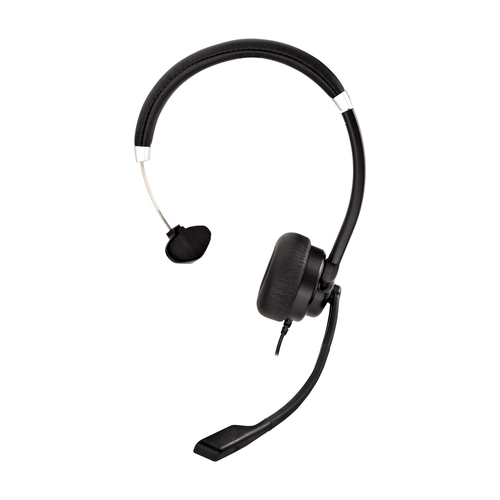 V7 Deluxe Mono USB,  Wired, 31.5 - 20000 Hz, Headset/Headphones, Black
