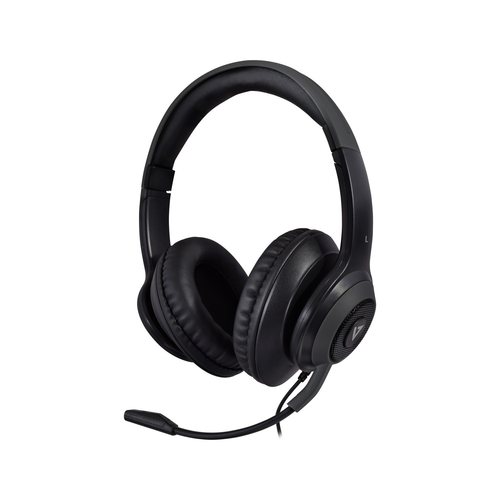 V7 Premium Over-ear Stereo 3.5mm USB, Wired, Gaming, Headset/Headphones, Black