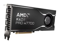 AMD Radeon PRO W7700, 16 GB, GDDR6, 12288 x 6912 pixels, PCI E 4.0 Graphic Card