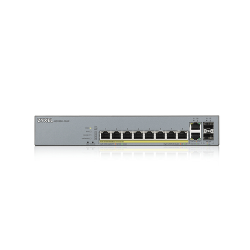 Zyxel (GS1350-12HP-GB0101F), L2, Gigabit PoE, Managed Switch