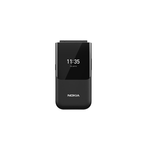 Nokia 2720 Flip, 2.8", 2MP, 1500mAh, 4G Feature Phone with Single-SIM, Black