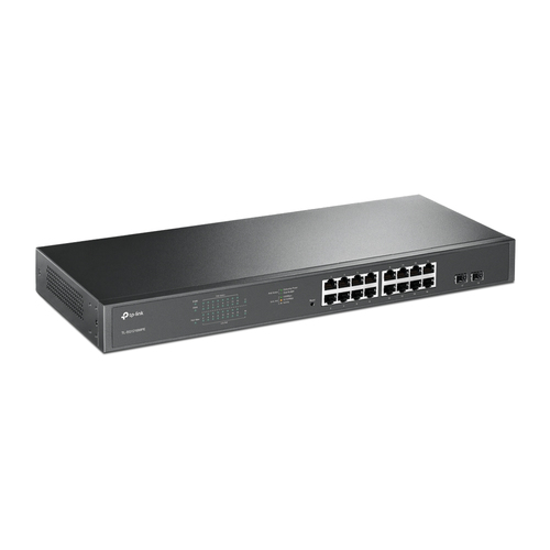 TP-Link JetStream 16-Port Gigabit PoE/PoE+, L2, Managed Switch