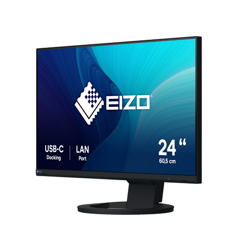 EIZO FlexScan (EV2490-BK), (23.8"), 1920 x 1080 pixels, FHD, LED, Monitor