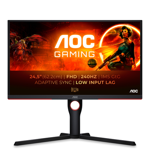 AOC G3 25G3ZM/BK, 62.2 cm (24.5"), 1920 x 1080 pixels, Full HD Monitor