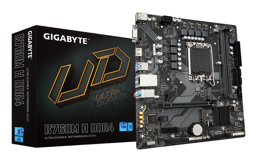Gigabyte B760M H DDR4 Micro ATX LGA1700 Motherboard
