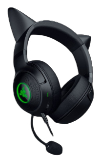 Razer Kraken Kitty V2, Wired, Gaming, 20 - 20000 Hz, Headset/Headphones, Black
