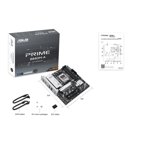 Asus PRIME B840M-A-CSM Micro ATX AM5 Motherboard