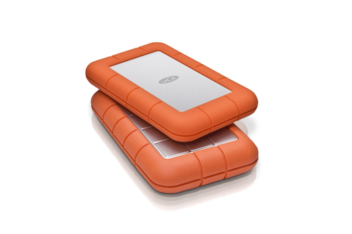 LaCie Rugged 2TB External SSD USB-C 3.2 Gen 2, Orange, Portable Durable Drive