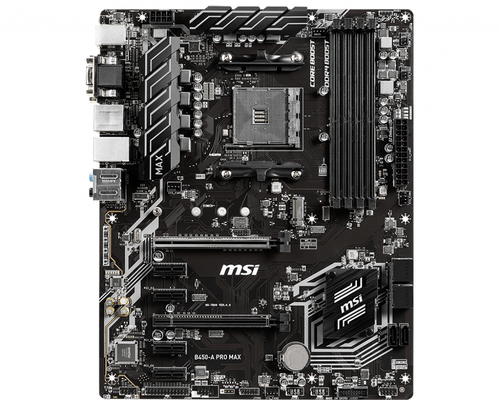 MSI B450-A PRO MAX ATX AM4 Motherboard