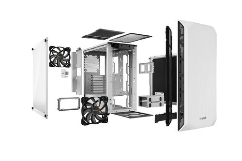 be quiet! Pure Base 500 Window, Steel, Tempered glass, Midi Tower PC Case
