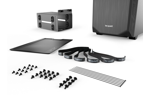 be quiet! Pure Base 500 Window Black, Steel, Tempered glass, Midi Tower PC Case