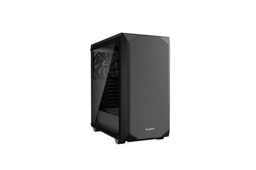 be quiet! Pure Base 500 Window Black, Steel, Tempered glass, Midi Tower PC Case