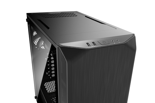 be quiet! Pure Base 500 Window Black, Steel, Tempered glass, Midi Tower PC Case