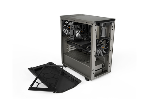 be quiet! Pure Base 500 Window Metallic, Steel, Tempered glass Midi Tower Case