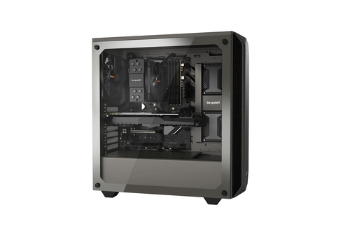 be quiet! Pure Base 500 Window Metallic, Steel, Tempered glass Midi Tower Case